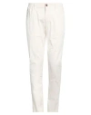 Fradi Man Pants Light Grey Size 31 Cotton, Elastane In White