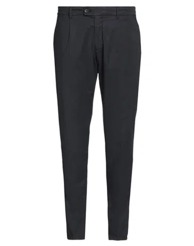 Fradi Man Pants Midnight Blue Size 40 Cotton, Lyocell, Elastane In Blue