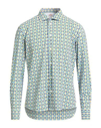 Fradi Man Shirt Azure Size 16 ½ Polyamide, Elastane In Green