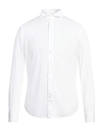 Fradi Man Shirt White Size 15 ½ Cotton In White