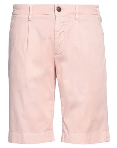 Fradi Man Shorts & Bermuda Shorts Pink Size 30 Cotton, Lyocell, Elastane