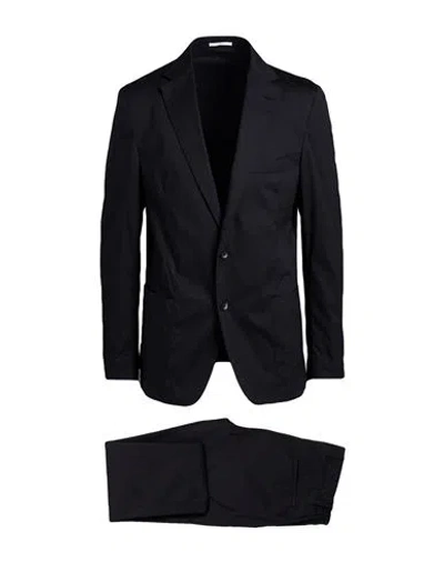 Fradi Man Suit Midnight Blue Size 42 Cotton, Polyamide, Elastane