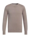 Fradi Man Sweater Light Brown Size S Wool In Beige