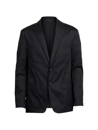 Fradi Single-breasted Blazer In Black