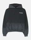 Fragile Club Distorted Triangle Hoodie In Black