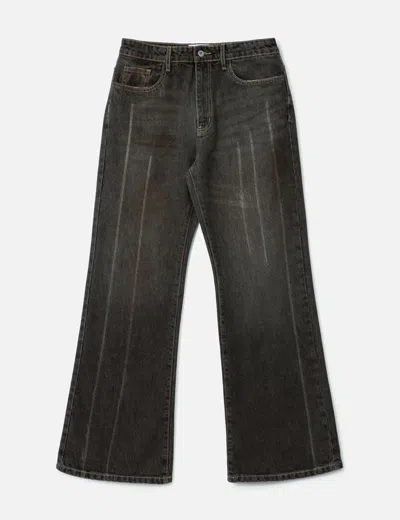 Fragile Club Vintage Black Flared Fit Denim
