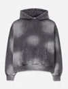 Fragile Club Vintage Wash Hoodie In Gray