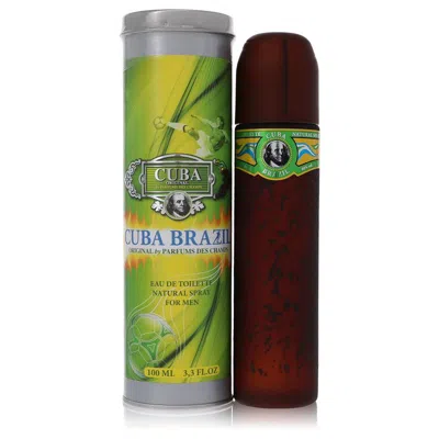 Fragluxe 2pcs Combo Cuba Brazil By  Mini Edt Spray 0.17 oz For Men In Multi