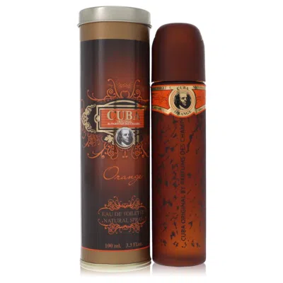 Fragluxe 2pcs Combo Cuba Orange By  Eau De Toilette Spray 3.4 oz Men In Multi