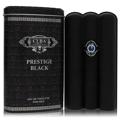 Fragluxe 2pcs Combo Cuba Prestige Black By  Eau De Toilette Spray 3 oz Men In Multi