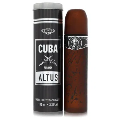 Fragluxe 2pcs Combo Gift Set Cuba Altus By  Eau De Toilette Spray 3.3 oz For Men In Brown