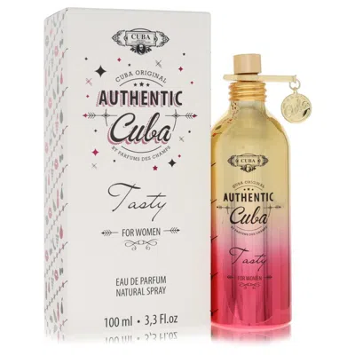 Fragluxe 2pcs Combo Gift Set Cuba Authentic Tasty By  Eau De Parfum Spray 3.3 oz For Women In Multi