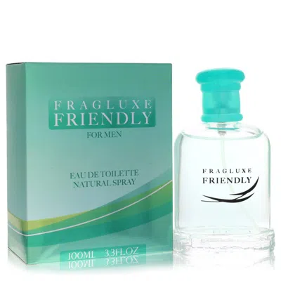Fragluxe 2pcs Combo Gift Set  Friendly By  Eau De Toilette Spray 3.3 oz For Men In Green