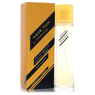 Fragluxe 2pcs Combo Gift Set  Have Fun By  Eau De Toilette Spray 3.3 oz For Women In Multi