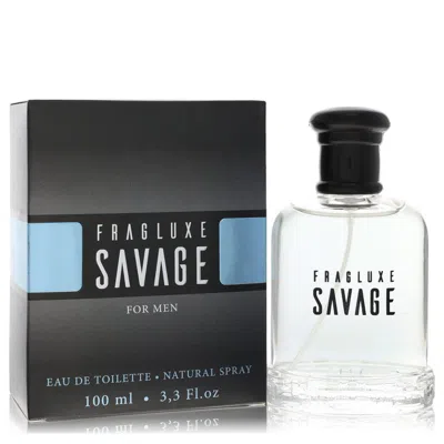 Fragluxe 2pcs Combo Gift Set  Savage By  Eau De Toilette Spray 3.3 oz For Men In Multi