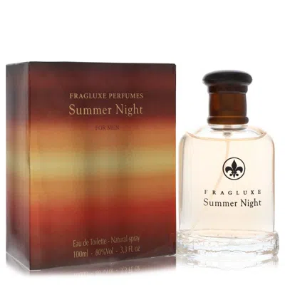 Fragluxe 2pcs Combo Gift Set  Summer Night By  Eau De Toilette Spray 3.3 oz For Men In Multi