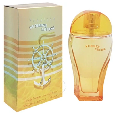 Fragluxe Ladies Summer Cruise Edt Spray 3.4 oz Fragrances 5425017731160 In Orange