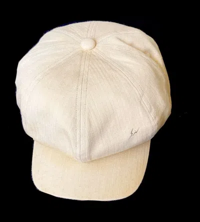 Pre-owned Fragment Design Neighborhood X Fragments Newsboy Cap In White