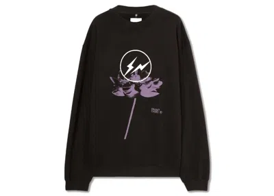 Pre-owned Fragment X Oamc Crewneck Sweatshirt In Black