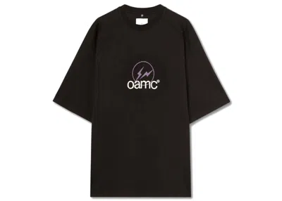 Pre-owned Fragment X Oamc T-shirt In Black