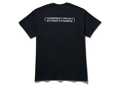 Pre-owned Fragment X Pokemon Inn Thunderbolt Project Tee Shirt In Black