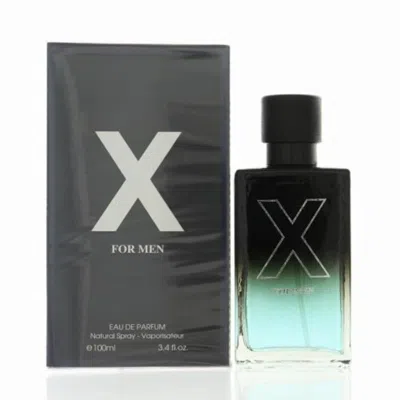 Fragrance Couture Men's X Edt Spray 3.4 oz Fragrances 8439627608146 In Transparent
