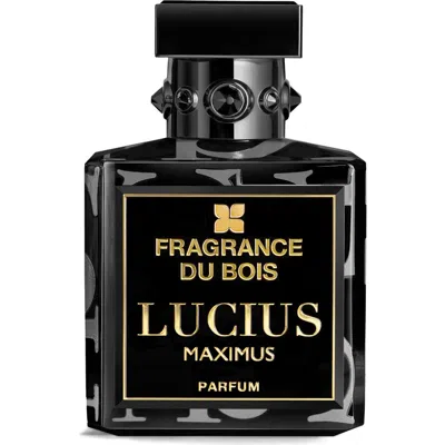 Fragrance Du Bois Lucius Maximus Parfum In Black