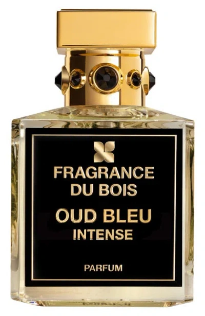 Fragrance Du Bois Oud Bleu Intense Parfum In Gold