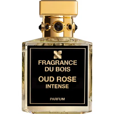 Fragrance Du Bois Oud Rose Intense Parfum In Gold
