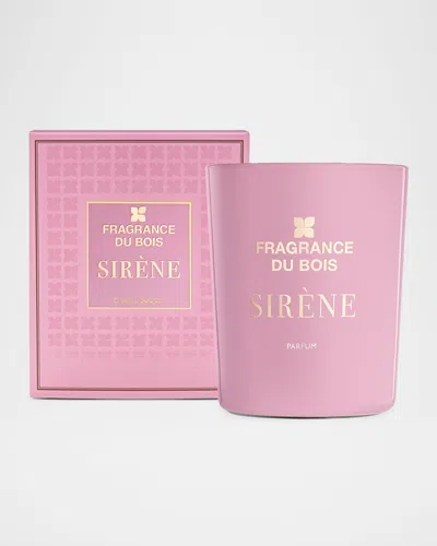 Fragrance Du Bois Sirene Candle, 6.7 Oz. In Pink