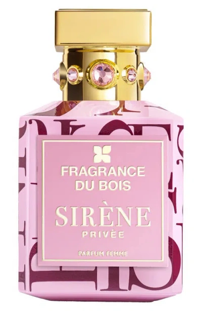 Fragrance Du Bois Sirène Privée Parfum Femme In Pink