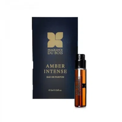 Fragrance Du Bois Unisex Amber Intense Edt Spray 0.05 oz Fragrances 5065009750020 In Black