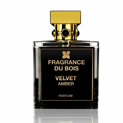 Fragrance Du Bois Unisex Velvet Amber Parfum 3.4 oz Fragrances 5081304448427 In Black