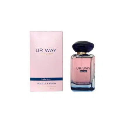 Fragrance World Ladies U R Way Intense Edp Spray 3.4 oz Fragrances 6290360371283 In Transparent