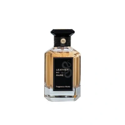 Fragrance World Leather So Rare Perfume For Unisex Eau De Parfum Spray 3.4 oz