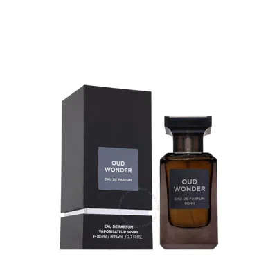 Fragrance World Men's Oud Wonder Edp Spray 2.7 oz Fragrances 6291108326657 In N/a