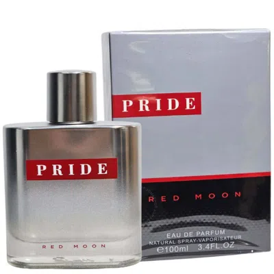 Fragrance World Men's Pride Red Moon Edp Spray 3.3 oz Fragrances 6290360376738 In White