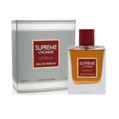 Fragrance World Men's Supreme L'homme Extreme Edp Spray 3.4 oz Fragrances 6291108325506 In White