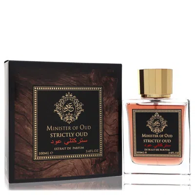 Fragrance World Minister Of Oud Strictly Oud By  Extrait De Parfum Spray 3.4 oz Men In Multi