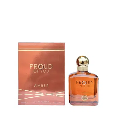 Fragrance World Proud Of You Amber Edp 3.4 oz Fragrances 6290360377177