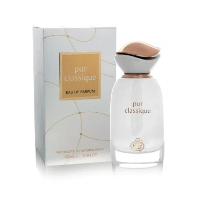 Fragrance World Pur Classique Perfume For Unisex Eau De Parfum Spray 3.4 oz