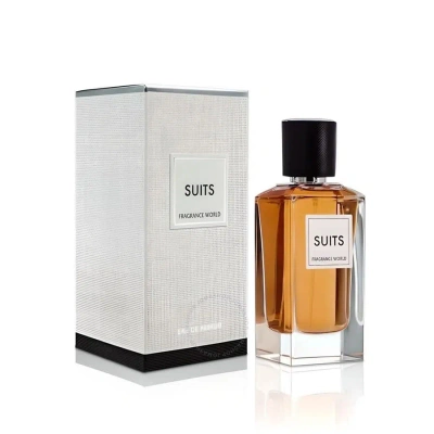 Fragrance World Suits Edp Spray 3.4 oz Fragrances 6290360373393 In Black / Violet