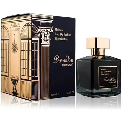 Fragrance World Unisex Barakkat Satin Oud Edp Spray 3.3 oz (tester) Fragrances 000950010434