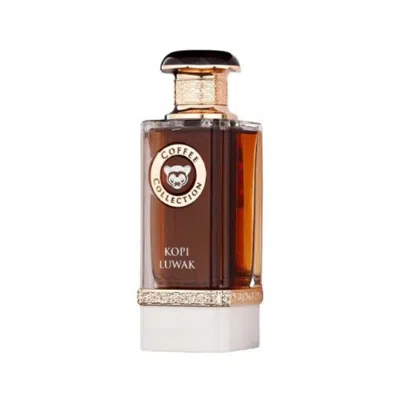 Fragrance World Unisex Coffe Collection Kopi Luwak Edp Spray 3.38 oz (tester) Fragrances 08417265039