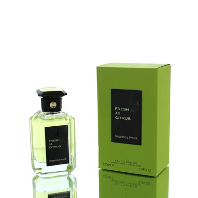 Fragrance World Unisex Fresh As Citrus Edp Spray 3.4 oz Fragrances 6290360371405