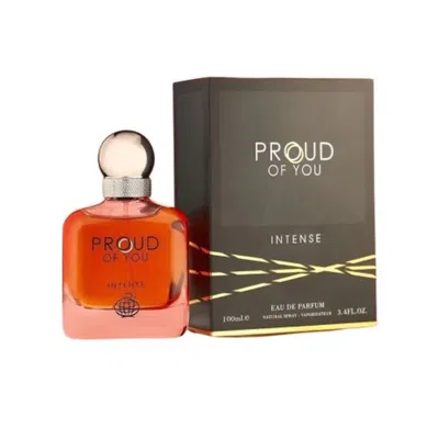 Fragrance World Unisex Proud Of You Intense Edp Spray 3.4 oz Fragrances 6290360379678