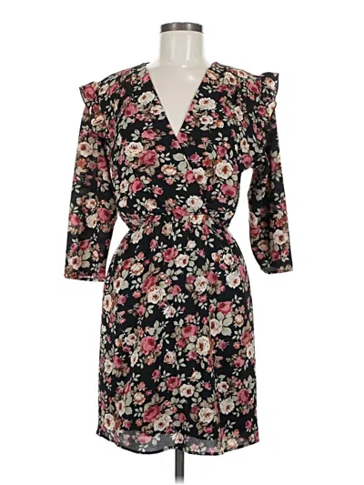 Pre-owned Fraiche By J Casual Dress In Black