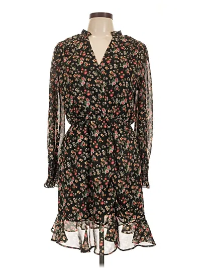 Pre-owned Fraiche By J Casual Dress In Black