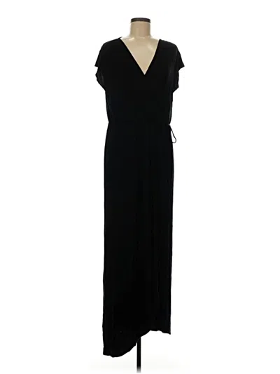 Pre-owned Fraiche By J Casual Dress In Black
