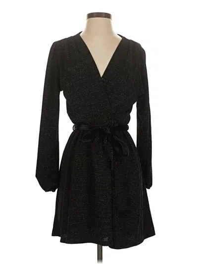 Pre-owned Fraiche By J Casual Dress In Black